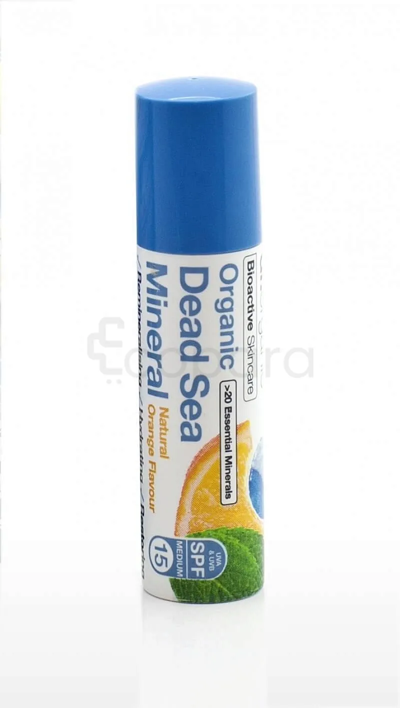 DR ORGANIC DEAD SEA BAUME A LEVRES SPF15 5.7ML
