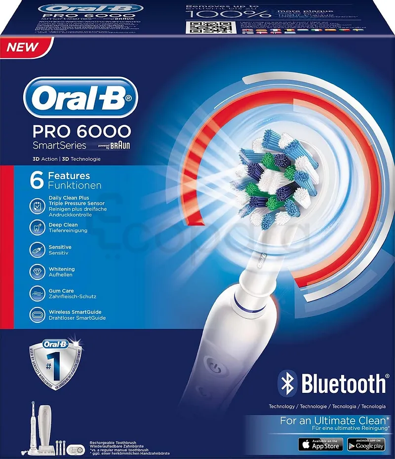 ORAL-B BROSSE A DENTS ELECTRIQUE SMART SERIES REFERENCE PRO 6000