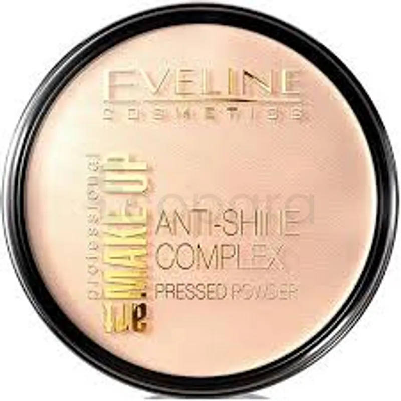 EVELINE ANTI-SHINE COMPLEX PRESSED POWDER 14G