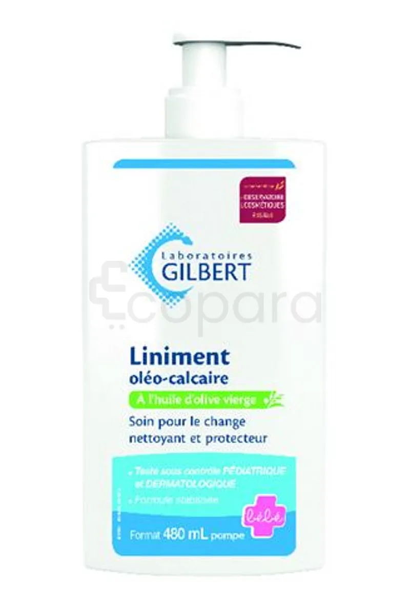 GILBERT LINIDERM LINIMENT OLEO-CALCAIRE STABILISE POMPE 480ML