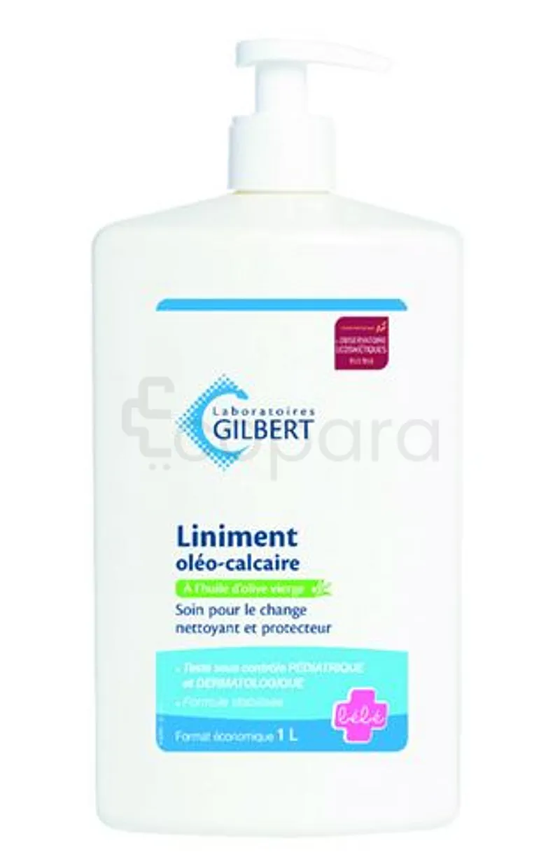 GILBERT LINIDERM LINIMENT OLEO-CALCAIRE STABILISE POMPE 1L