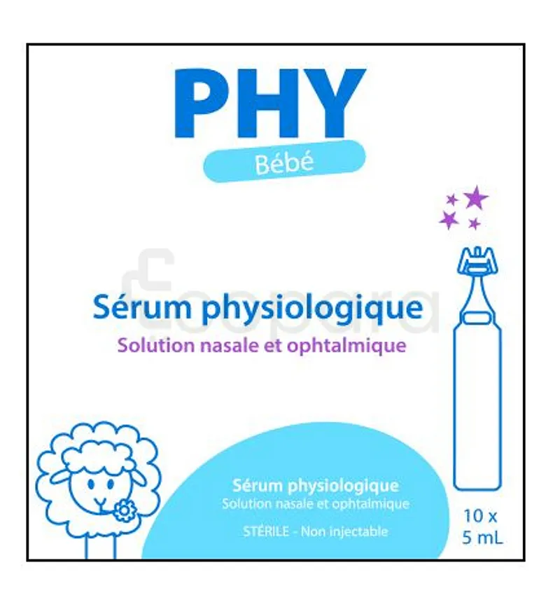 GILBERT PHY SERUM PHYSIOLOGIQUE 5ML BOITE DE 10