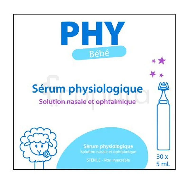 GILBERT PHY SERUM PHYSIOLOGIQUE 5ML BOITE DE 30