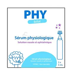 GILBERT PHY SERUM PHYSIOLOGIQUE 5ML BOITE DE 5