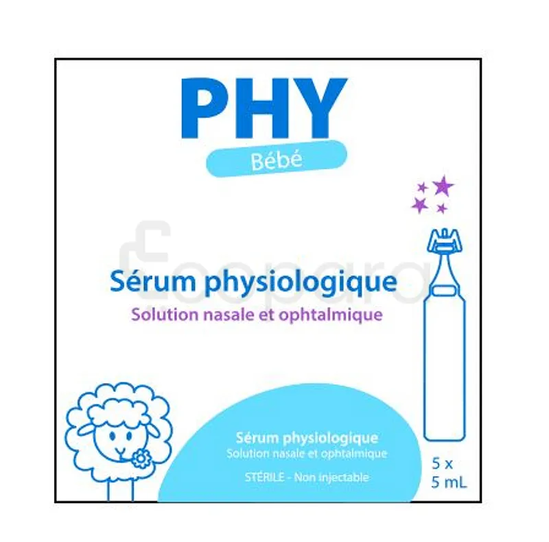 GILBERT PHY SERUM PHYSIOLOGIQUE 5ML BOITE DE 5