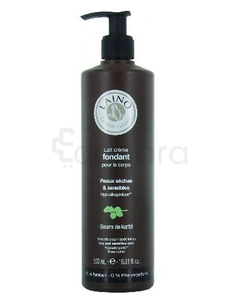 LAINO LAIT CREME FONDANT BEURRE DE KARITE 500ML REFERENCE LN_BKR001