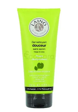 LAINO CREME NETTOYANT EXTRAIT DE PULPE DE POMME 200ML REFERENCE LN_EPP002