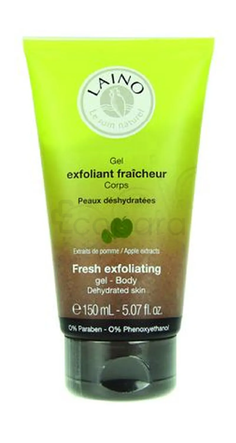 LAINO GEL EXFOLIANT FRAICHEUR EXTRAIT DE PULPE DE POMME 150ML REFERENCE LN_EPP003