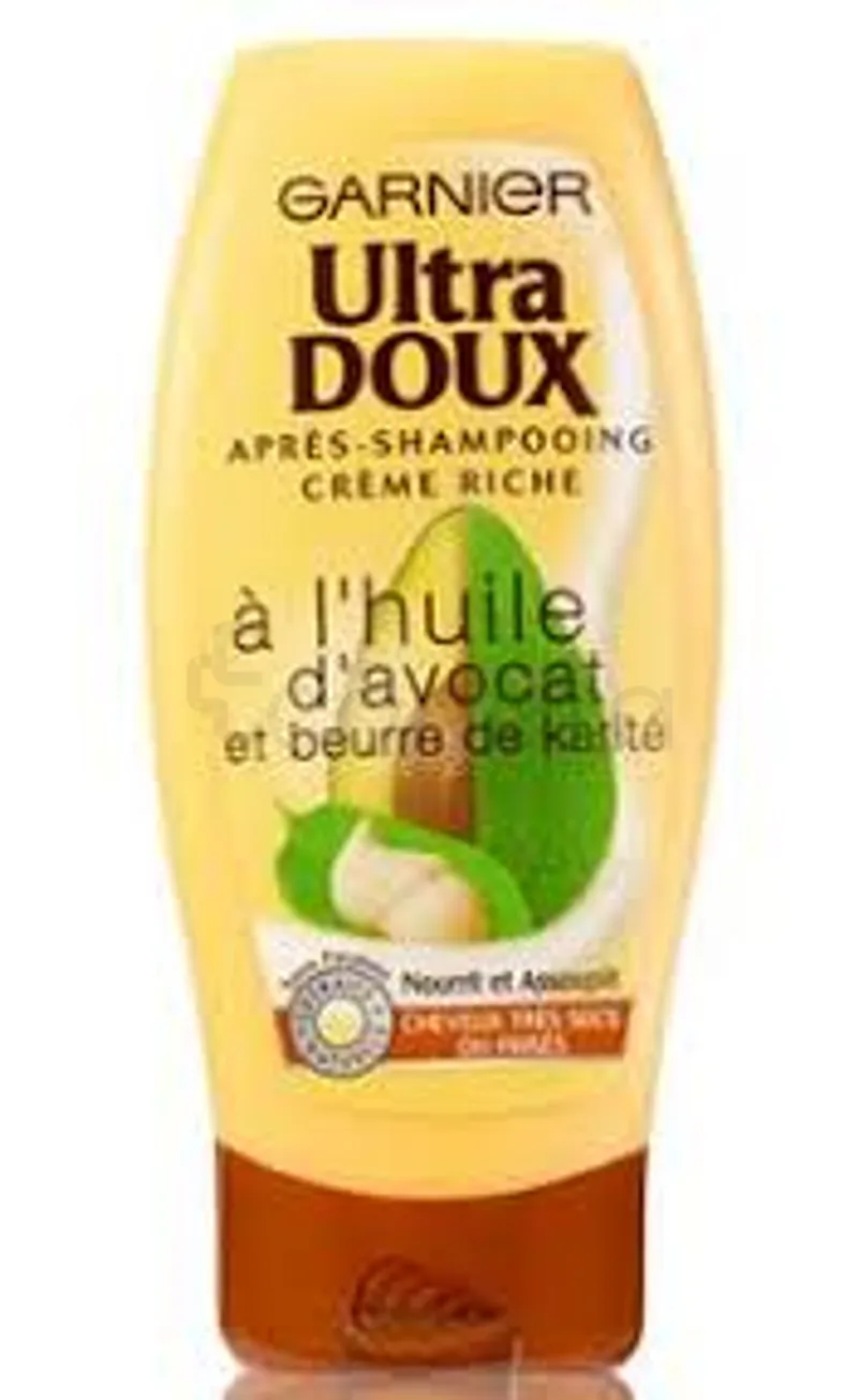 GARNIER ULTRA DOUX APRES SHAMPOOING CREME RICHE A L'HUILE DE L'AVOCAT 250ML