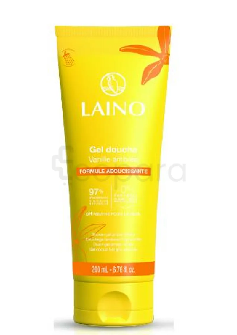 LAINO GEL DOUCHE VANILLE AMBREE 200ML