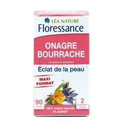 LEA NATURE FLORESSANCE ONAGRE BOURRACHE ECLAT DE LA PEAU BOITE DE 90 CAPSULES