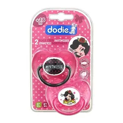 DODIE SUCETTE ANATOMIQUE DUO GIRLY BETTY +18MOIS REFERENCE NA71