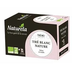 NATURELA THE BIO THE BLANC NATURE BOITE DE 20 SACHETS