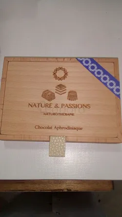 NATURE ET PASSIONS COFFRET CHOCOLAT APHRODISIAQUE