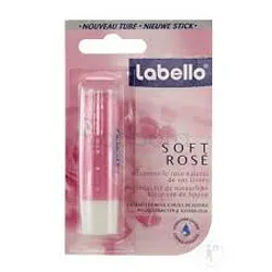 LABELLO STICK LABIAL SOFT ROSE SOIN HAUTE PROTECTION 4.8G