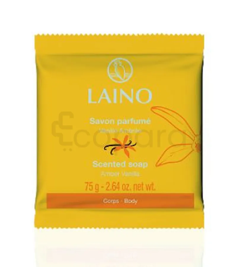 LAINO SAVON VANILLE AMBREE 75G