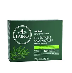 LAINO SAVON D'ALEP SOLIDE 150G REFERENCE LN_SVA001