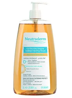 NEUTRADERM GEL DOUCHE DERMO-PROTECTEUR POMPE 1L REFERENCE NT_GLD003