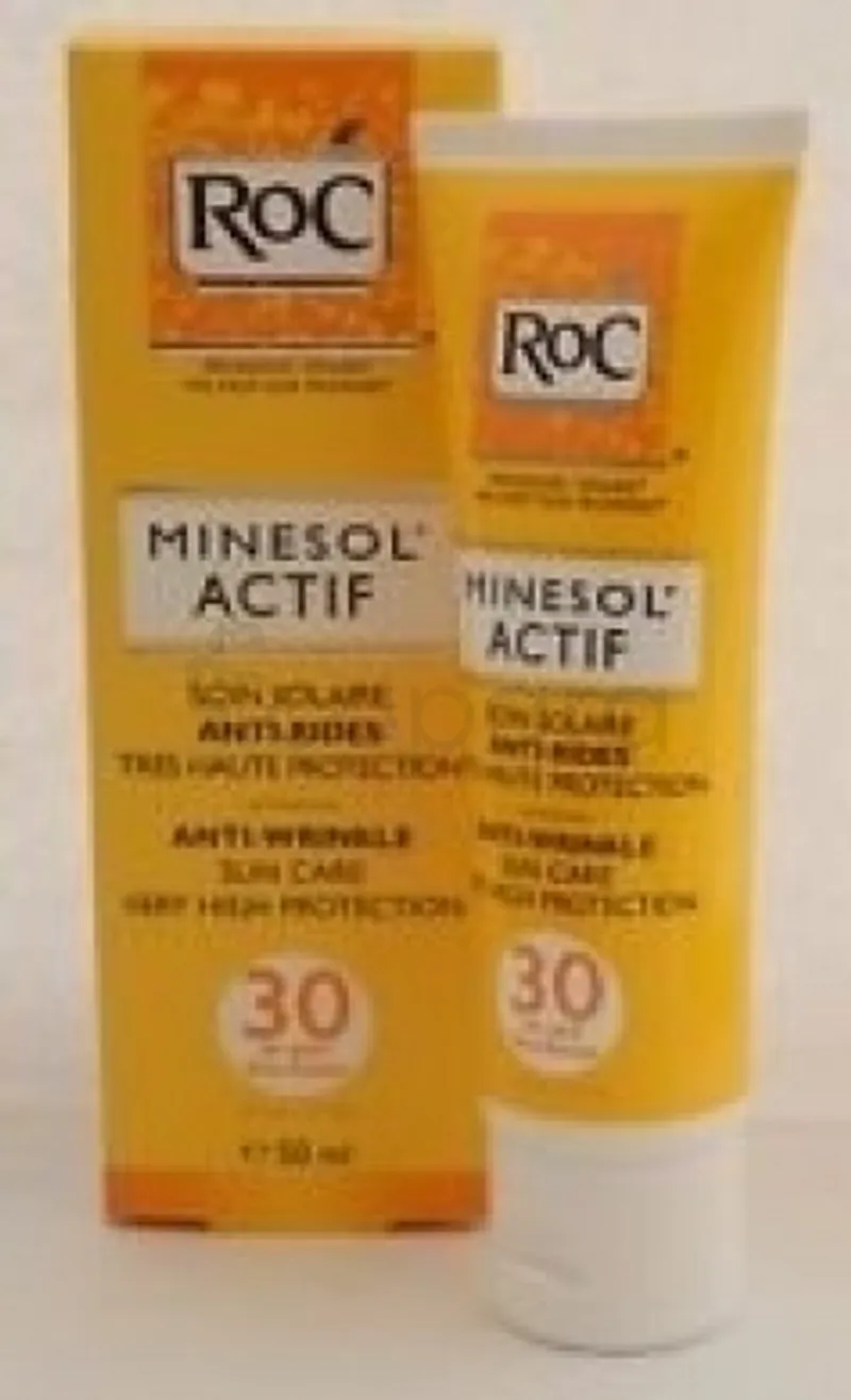 ROC MINESOL ACTIF ECRAN SOLAIRE SPF30 50ML