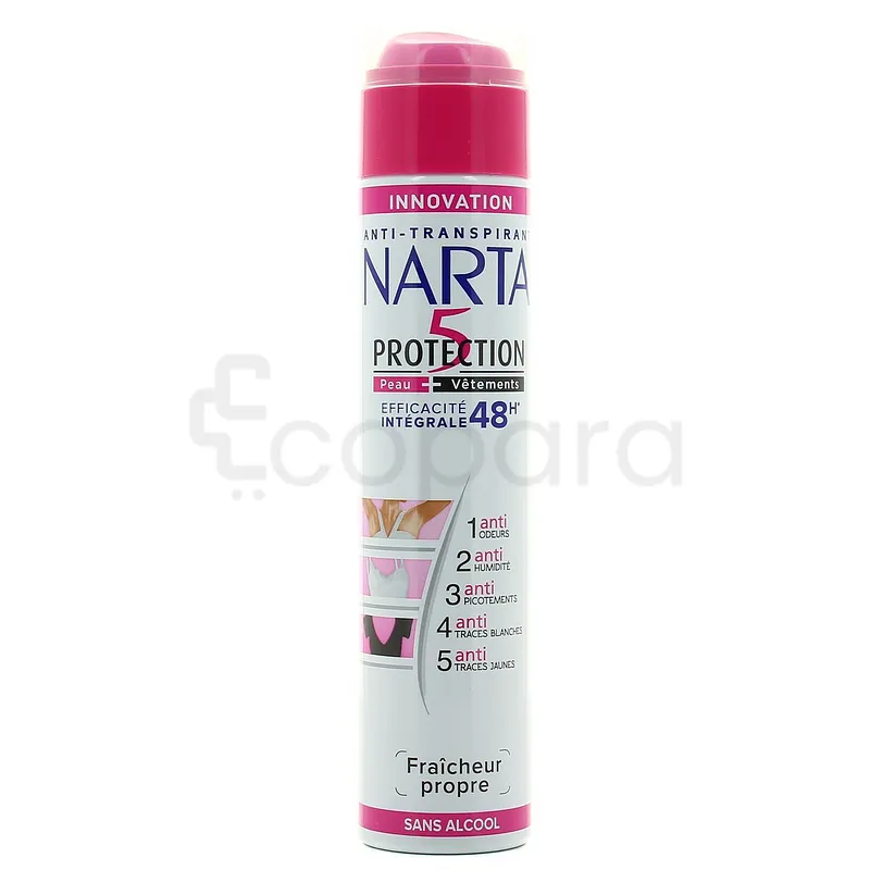 NARTA DEODORANT FEMME PROTECTION 5 48H 200ML