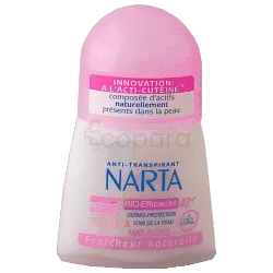NARTA STICK DEODORANT ROSE SANS ALCOOL 48H 50ML