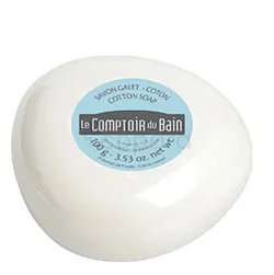LE COMPTOIR DU BAIN SAVON MARSEILLE GALET SURGRAS COTON 100G REFERENCE CB_SMG001