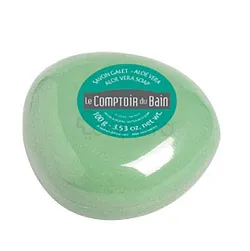 LE COMPTOIR DU BAIN SAVON MARSEILLE GALET SURGRAS ALOE VERA 100G REFERENCE CB_SMG003
