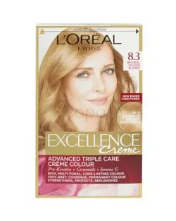 L'OREAL PARIS EXCELLENCE CREME COLORATION CHEVEUX NUMERO 8.3