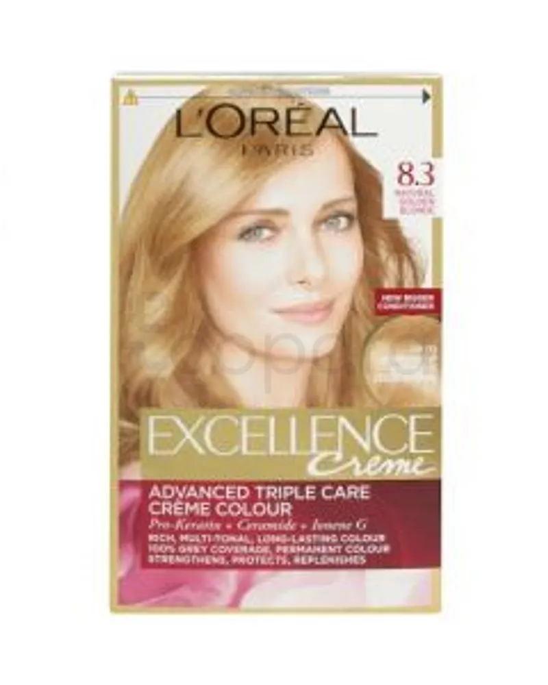 L'OREAL PARIS EXCELLENCE CREME COLORATION CHEVEUX NUMERO 8.3