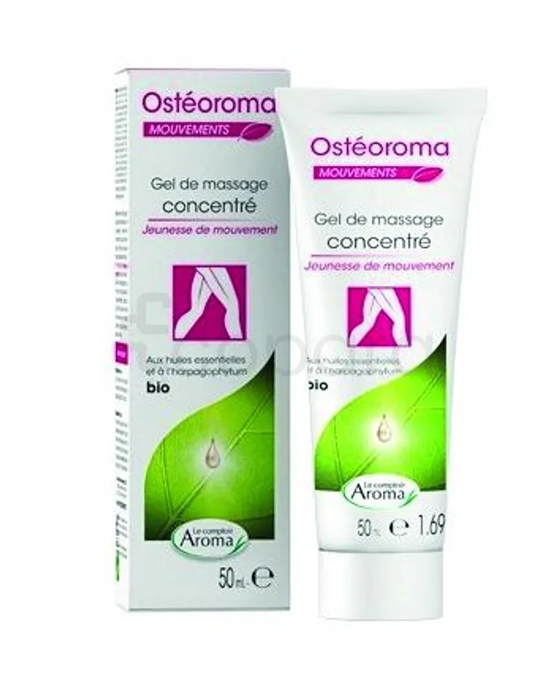 LE COMPTOIR AROMA OSTEOROMA MOUVEMENTS GEL DE MASSAGE CONCENTRE TUBE 50ML REFERENCE AR_OCM002