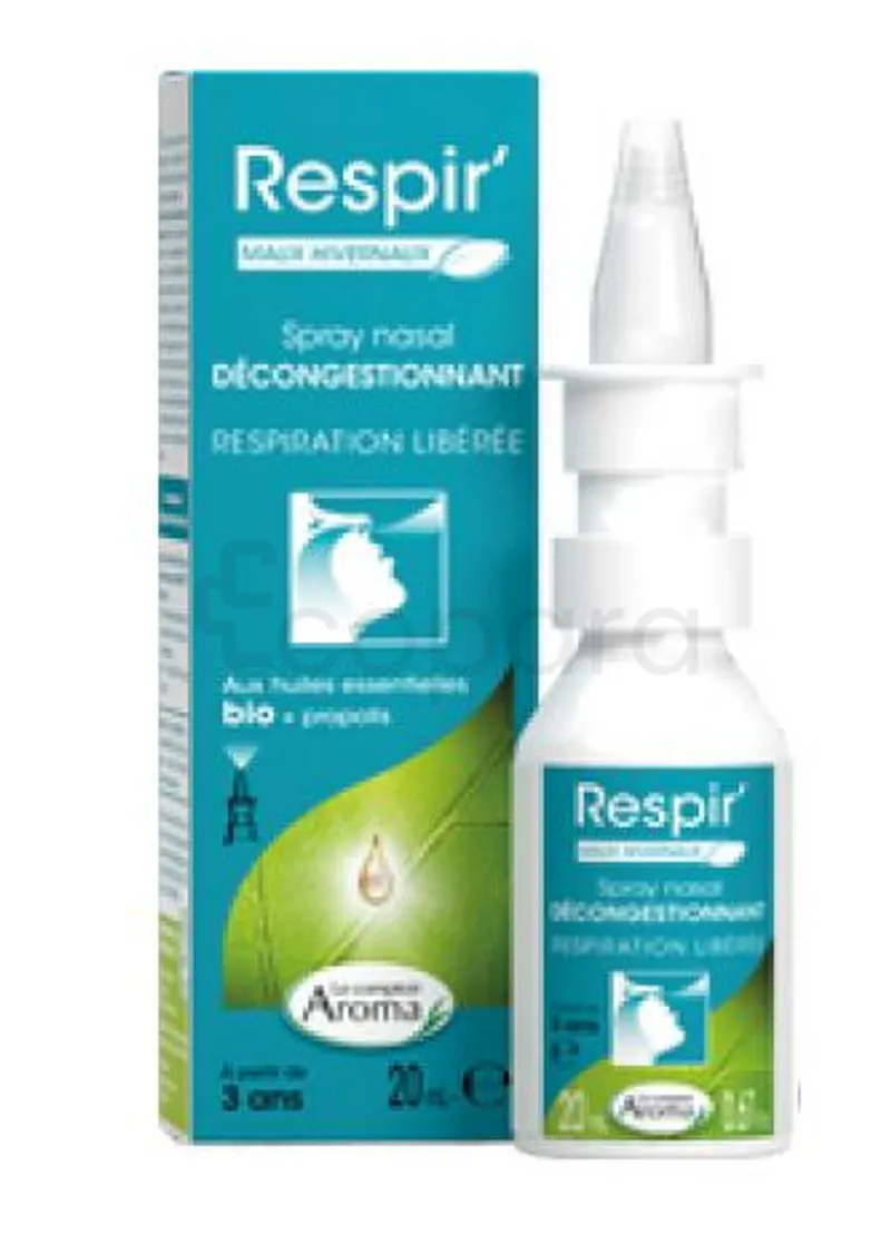 LE COMPTOIR AROMA RESPIR' SPRAY NASAL DECONGESTIONNANT AUX HUILES ESSENTIELLES 20ML REFERENCE AR_RMH006