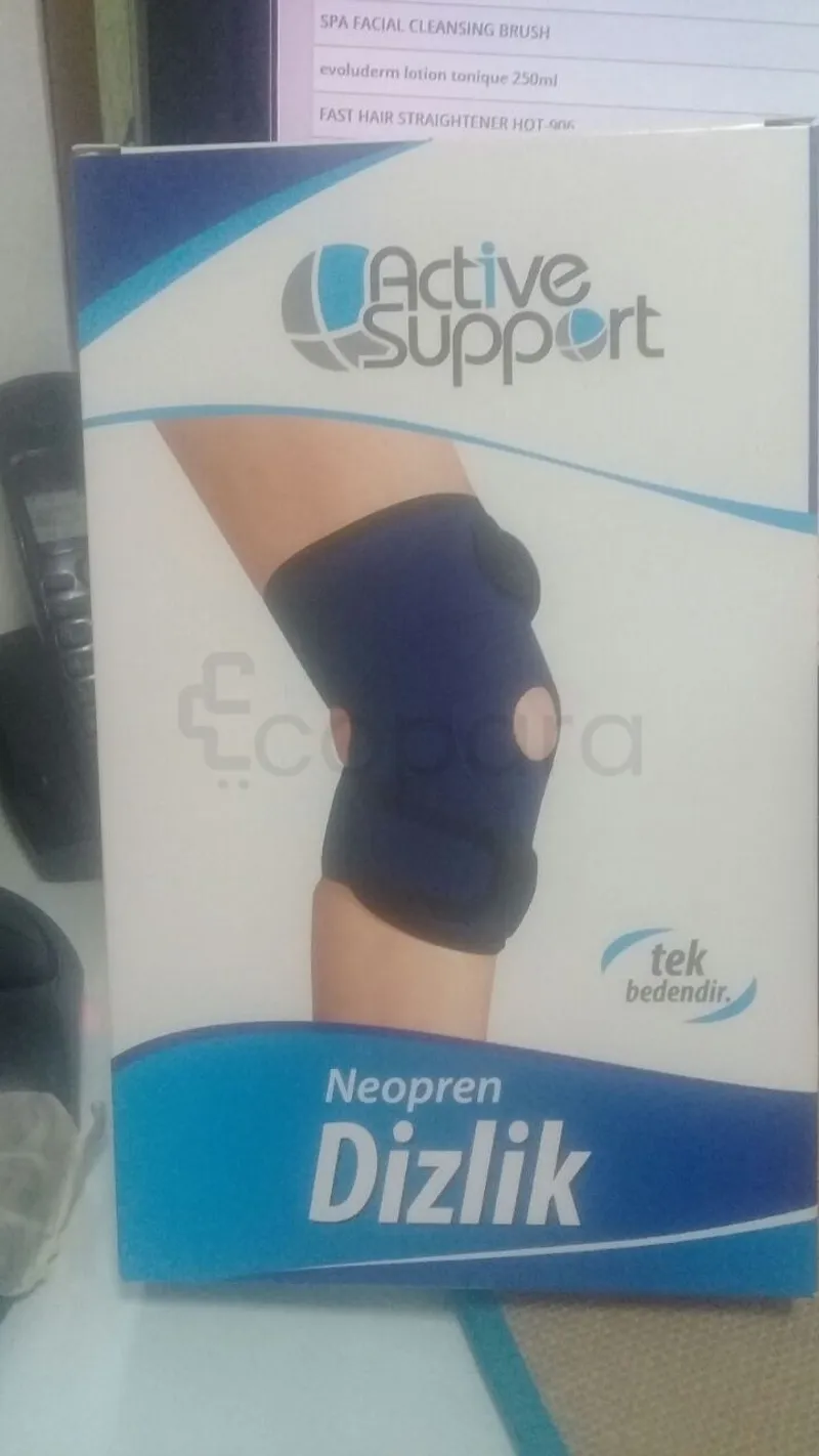ACTIVE SUPPORT GENOUILLERE NEOPREN DIZLIK TAILLE STANDARD