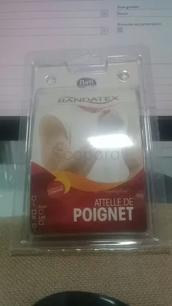 RVM BANDATEX ATTELLE DE POIGNET ET POUCE TAILLE L RIGHT