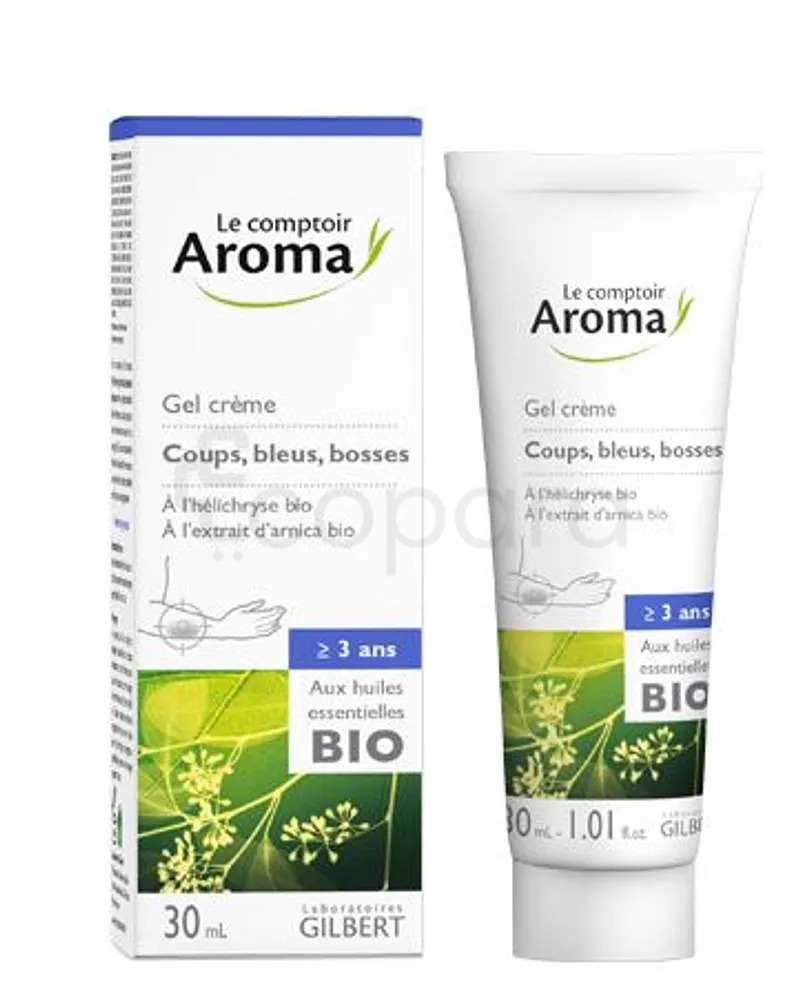 LE COMPTOIR AROMA GEL CREME COUPS BLEUS BOSSES A L'EXTRAIT D'ARNICA BIO 30ML REFERENCE AR_MQT001