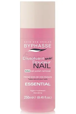 BYPHASSE DISSOLVANT ROSE DOUCEUR NAIL 250ML