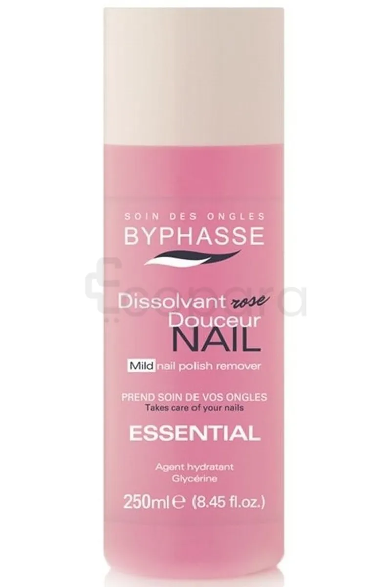 BYPHASSE DISSOLVANT ROSE DOUCEUR NAIL 250ML