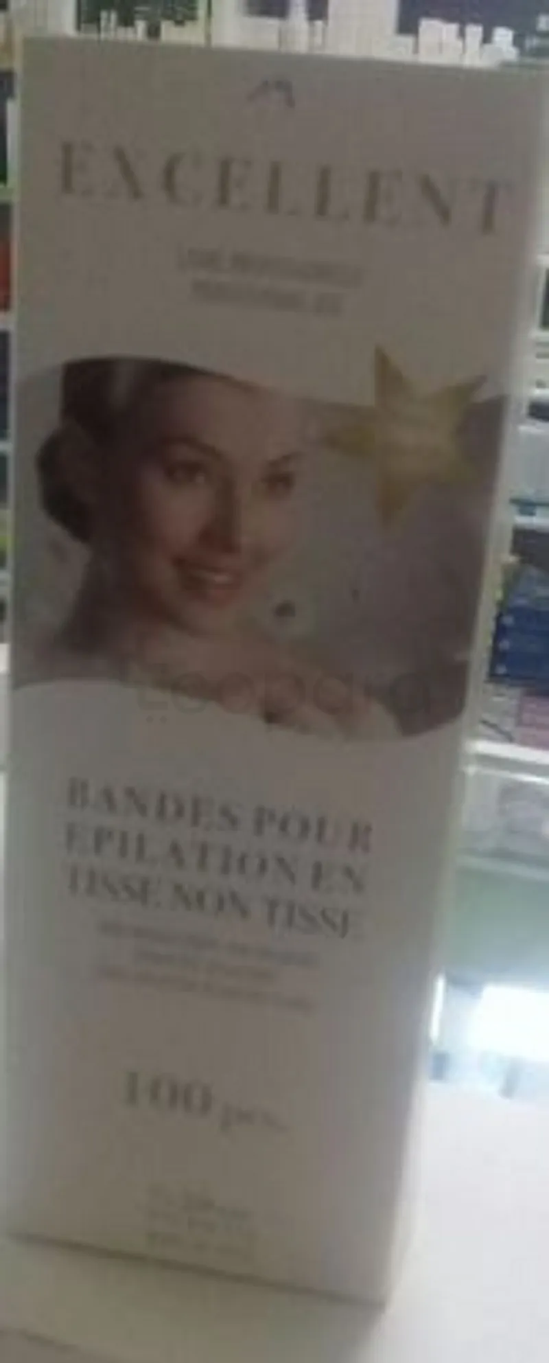 EXCELLENT BANDES POUR EPILATION BOITE DE 100