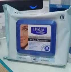 HYDRA CARE LINGETTES PEAUX NORMALES BOITE DE 25
