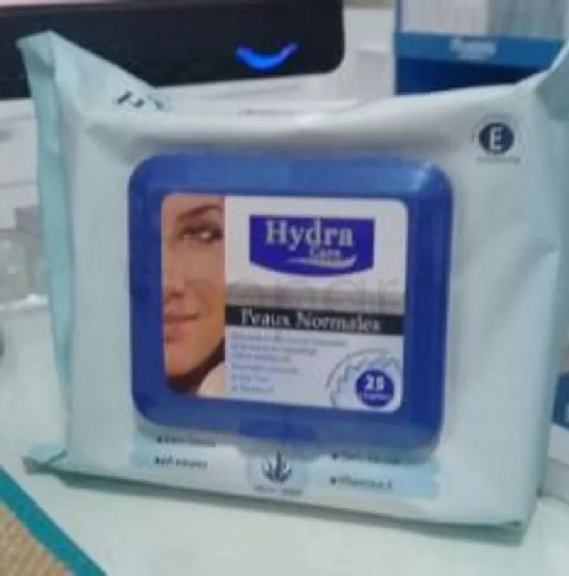 HYDRA CARE LINGETTES PEAUX NORMALES BOITE DE 25