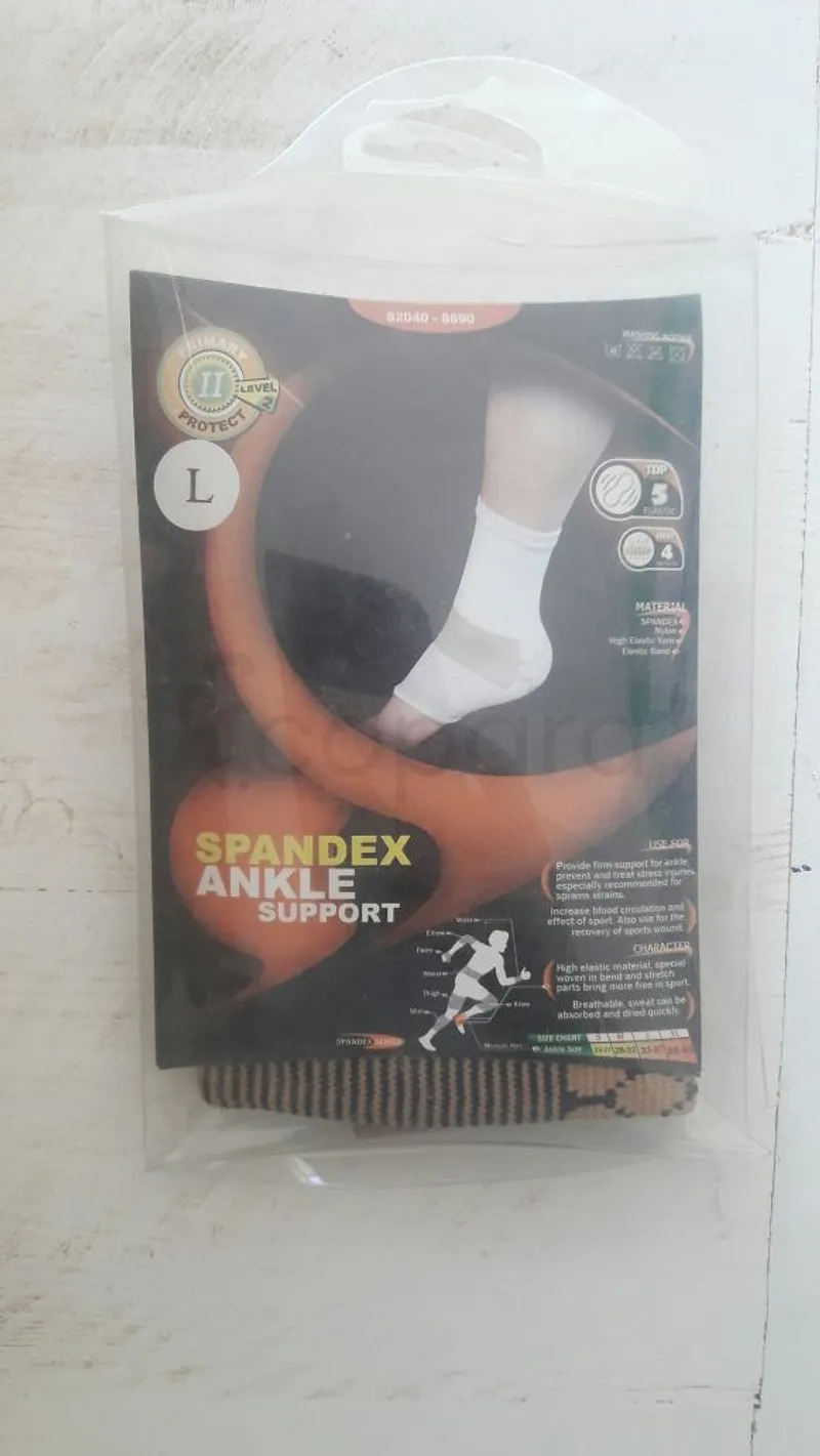 SPANDEX ANKLE SUPPORT CHEVILLERE TAILLE L