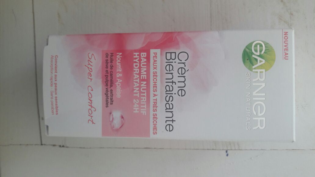 GARNIER CREME BIENFAISANTE PEAUX SECHES 50ML