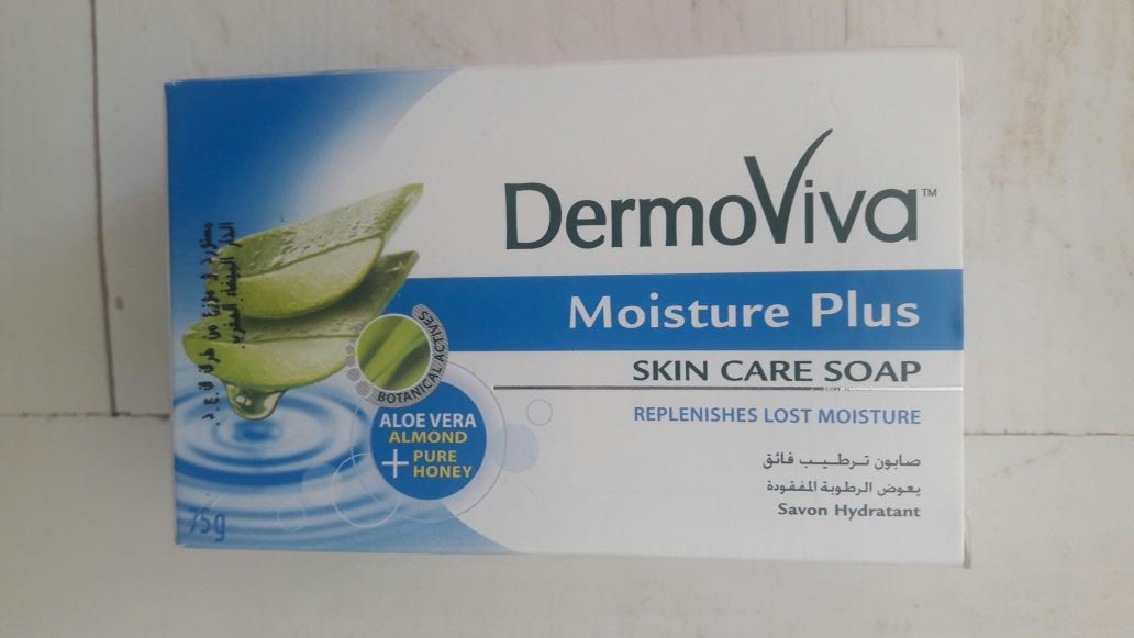 DERMOVIVA SAVON ALOE VERA MOISTURE PLUS 75G