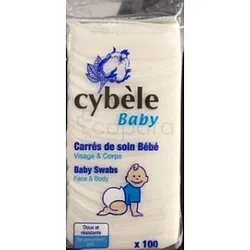 CYBELE BABY CARRES DE SOIN BEBE BOITE DE 100