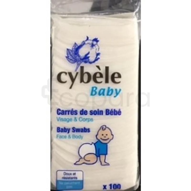 CYBELE BABY CARRES DE SOIN BEBE BOITE DE 100