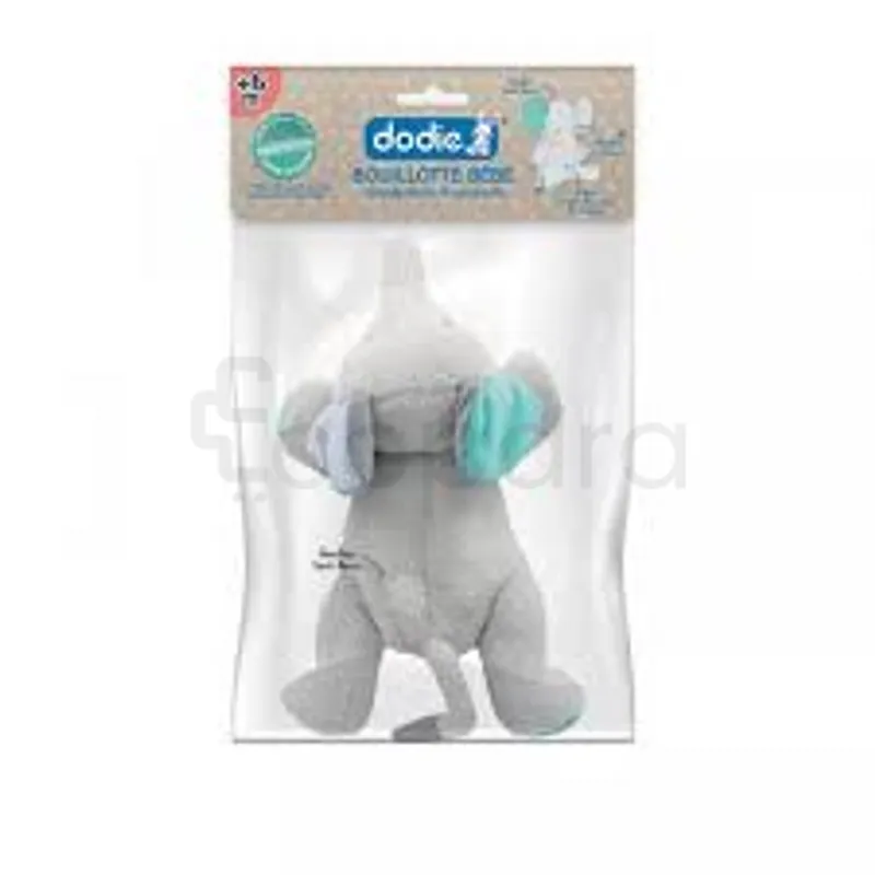 DODIE BOUILLOTTE BEBE AUX PEPINS DE RAISINS ELEPHANT +6MOIS