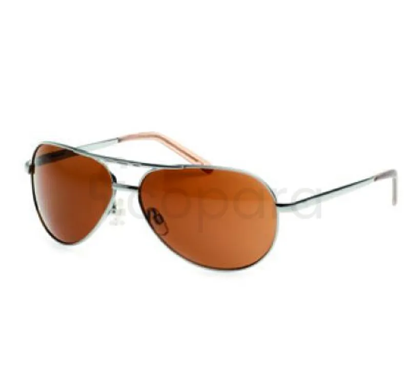 PARALLELE ET LOUBSOL LUNETTES HOMME AVIATEUR ARGENT-BRUN UNI-CAT.3 REFERENCE 34102 PRL_HOM003