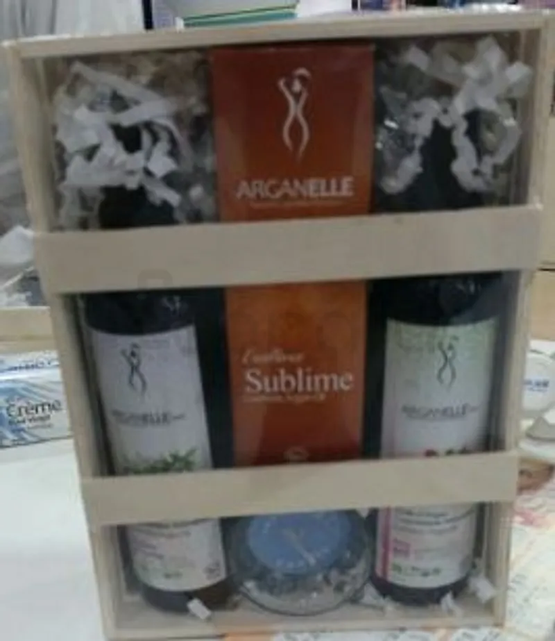 ARGANELLE COFFRET MASSAGE EXCELLENCE SUBLIME HUILE 50ML + HUILE D'ARGAN ROMARIN 250ML + HUILE D'ARGAN ROSE 250ML