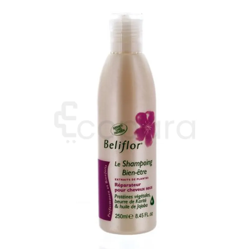 BELIFLOR LE SHAMPOOING BIEN ETRE REPARATEUR POUR CHEVEUX SECS 250ML