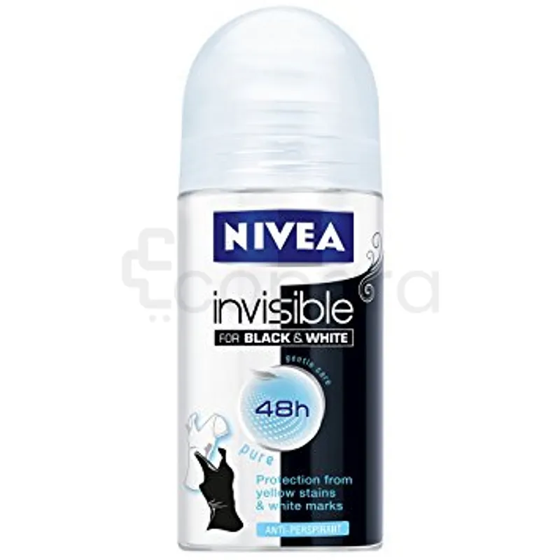 NIVEA ANTI-PERSPIRANT INVISIBLE BLACK & WHITE 48H 50ML
