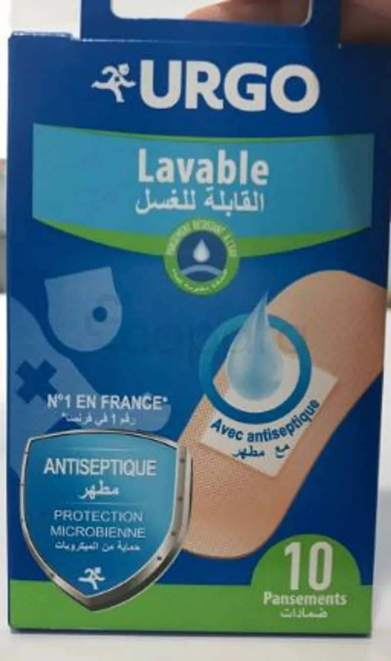 URGO LAVABLE PANSEMENTS BOITE DE 10